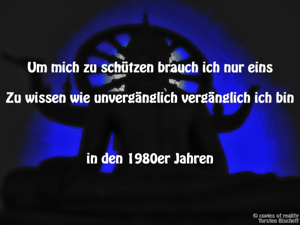 Bildgedicht: Vergänglich