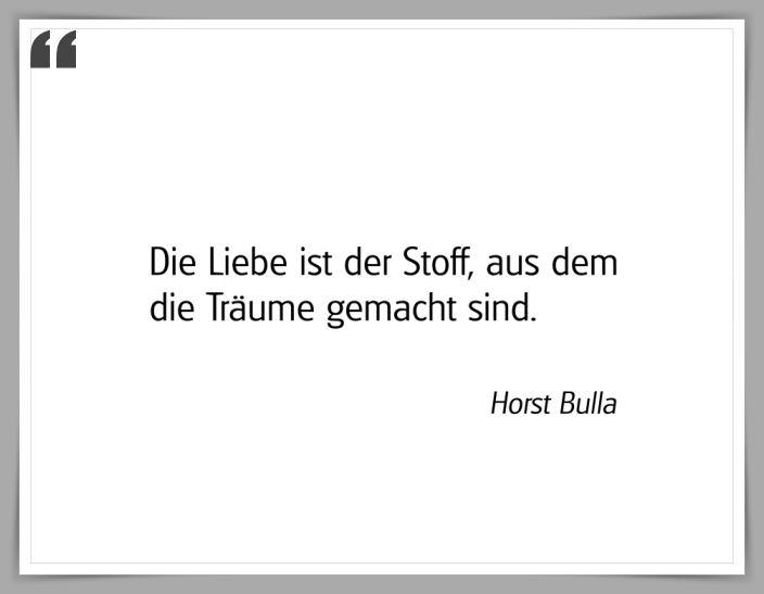 Bildgedicht: "Der Stoff, aus dem die Träume gemacht sind"