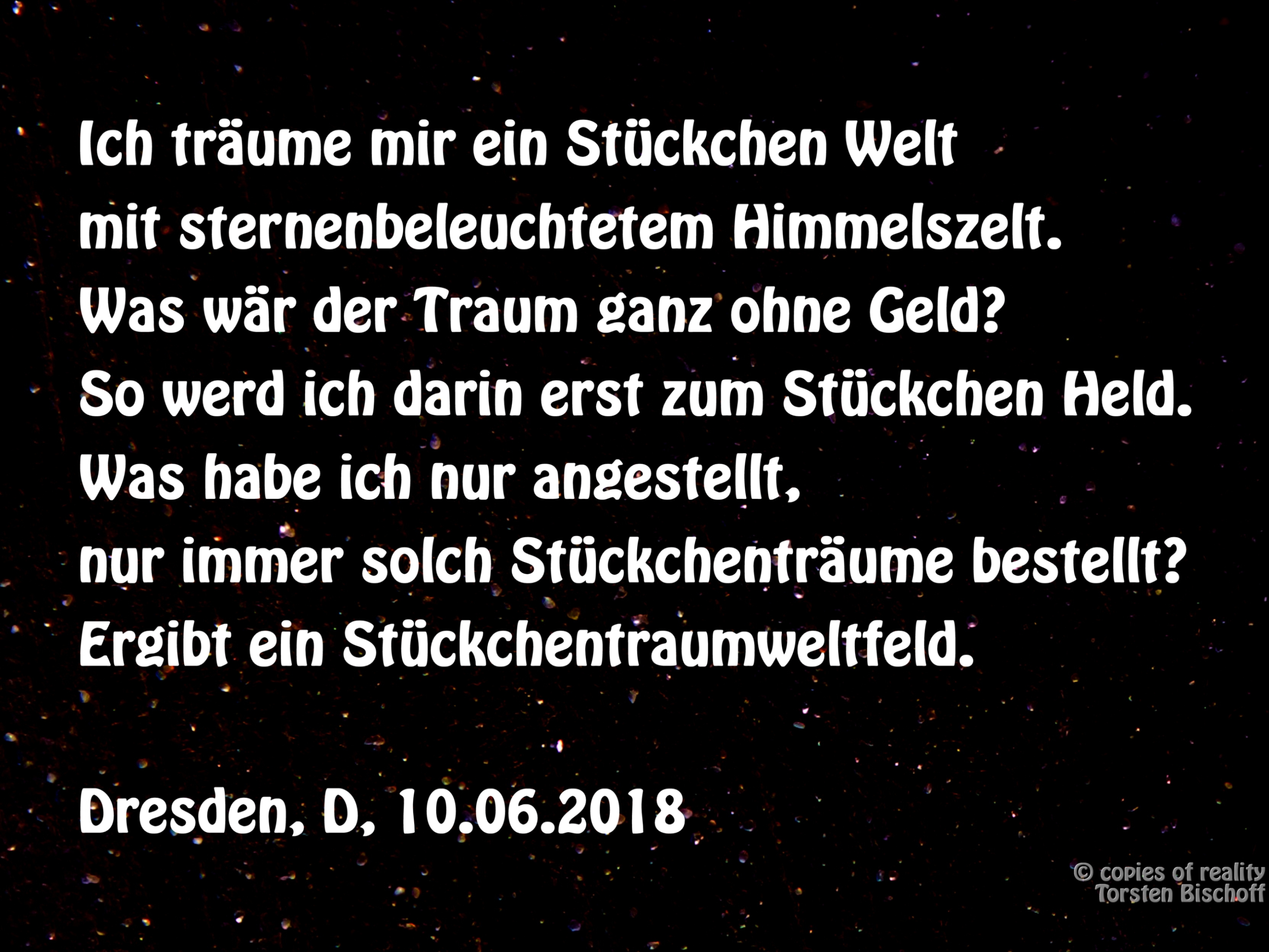 Bildgedicht: Stückchen