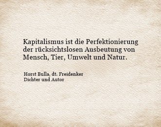 Bildgedicht: Kapitalismus