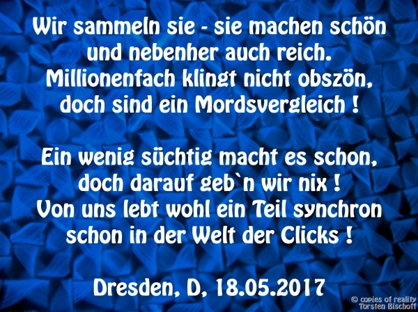 Bildgedicht: "Sammler"