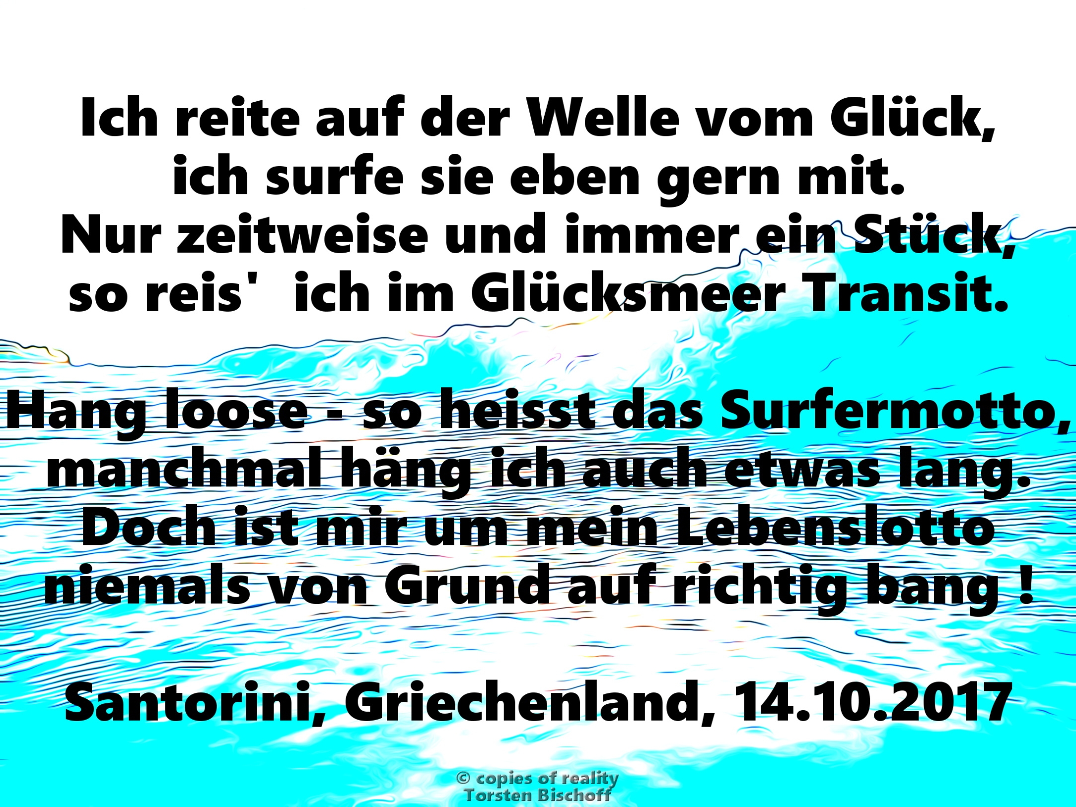 Bildgedicht: Lebenslotto