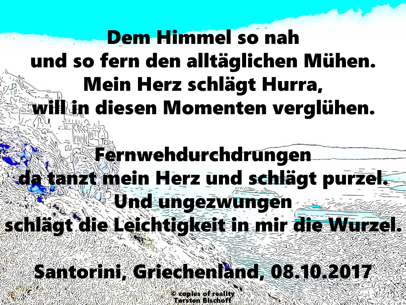 Bildgedicht: Fernweh