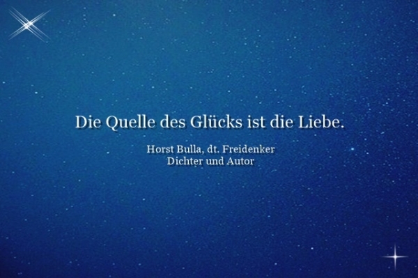 Bildgedicht: Die Quelle des Glücks