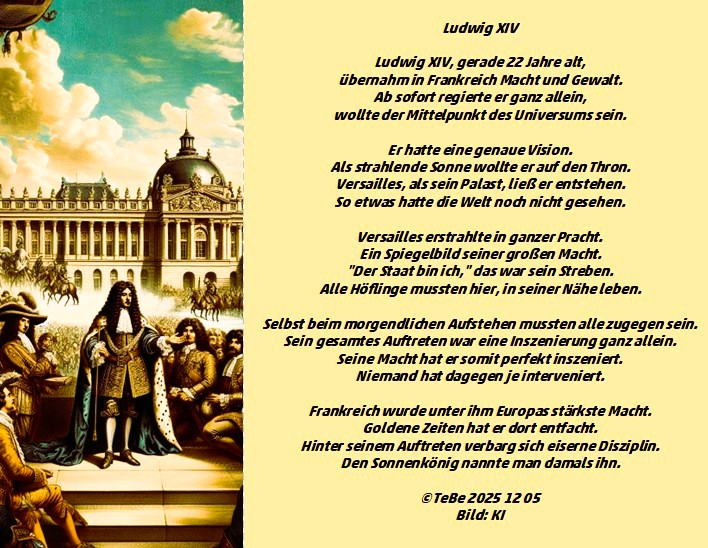 Bildgedicht: Ludwig IVX