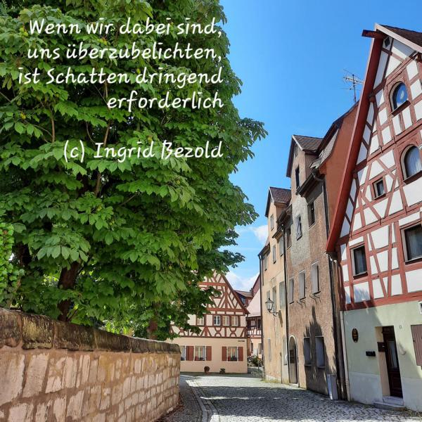 Bildgedicht: &Uuml;berbelichtet