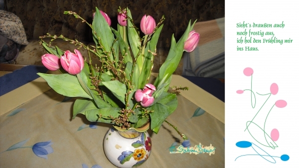 Bildgedicht: Blumen