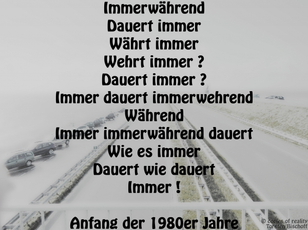 Bildgedicht: Immerwährend