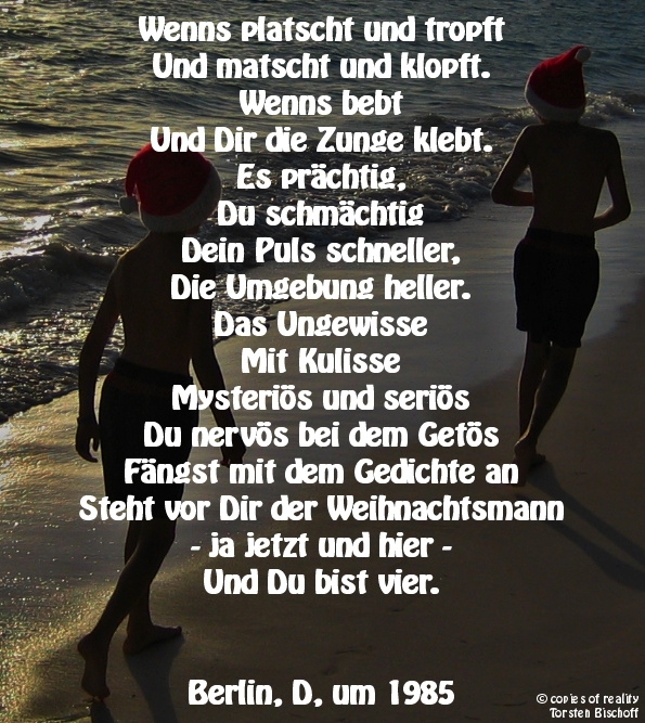 Bildgedicht: Weihnachtsgedicht