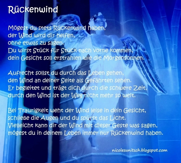 Bildgedicht: Rückenwind