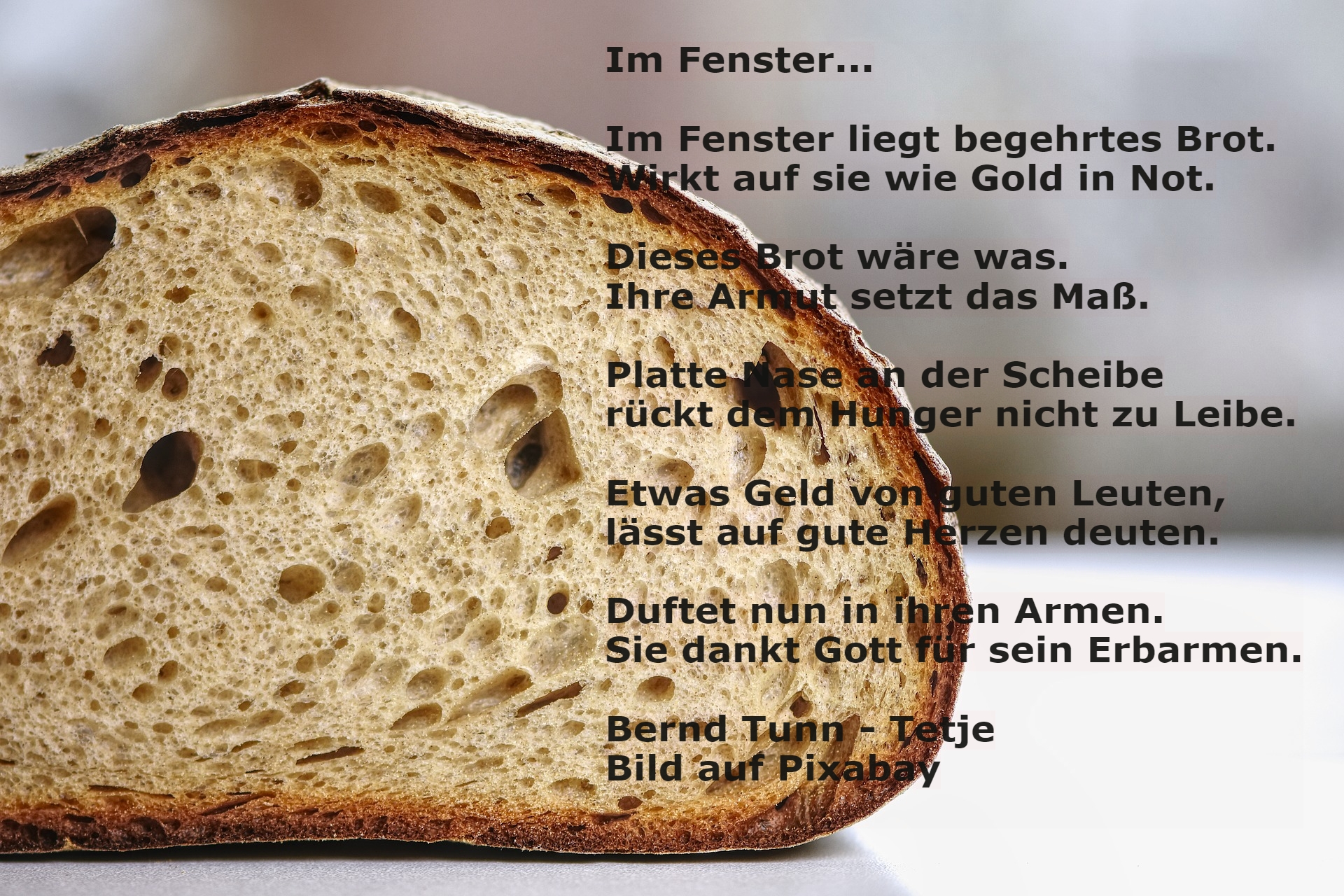 Bildgedicht: Im Fenster...