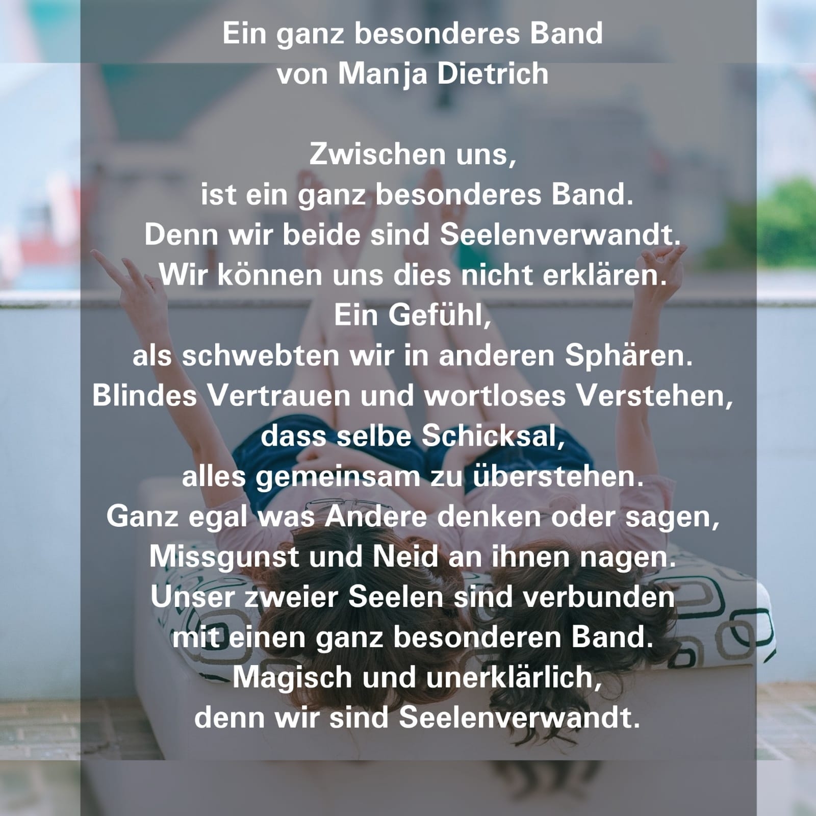 Bildgedicht: Ein ganz besonderes Band 