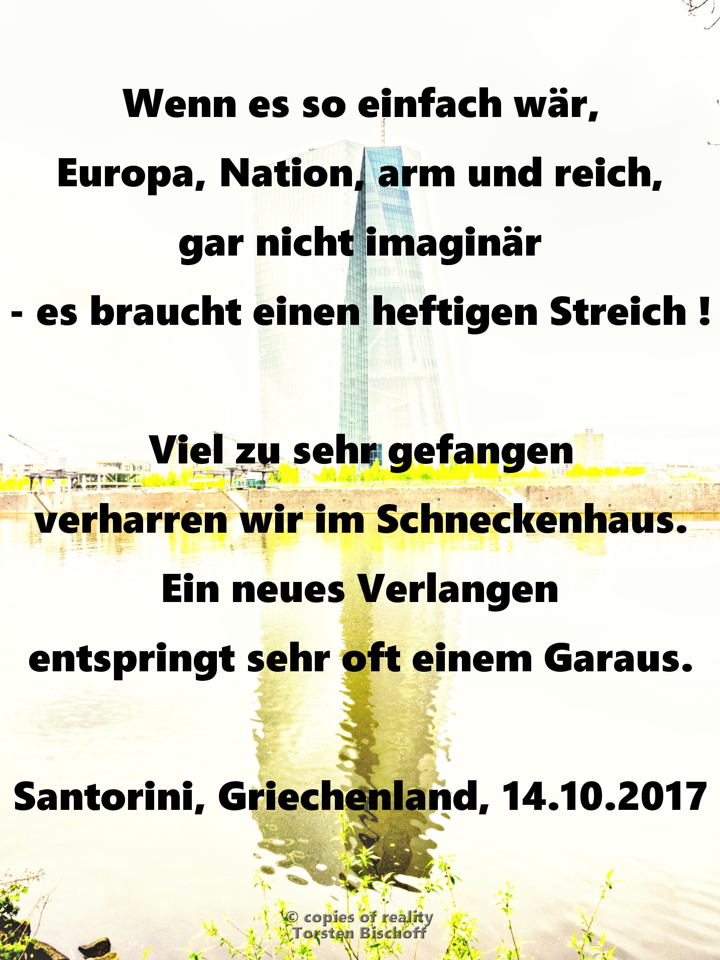 Bildgedicht: Einfach