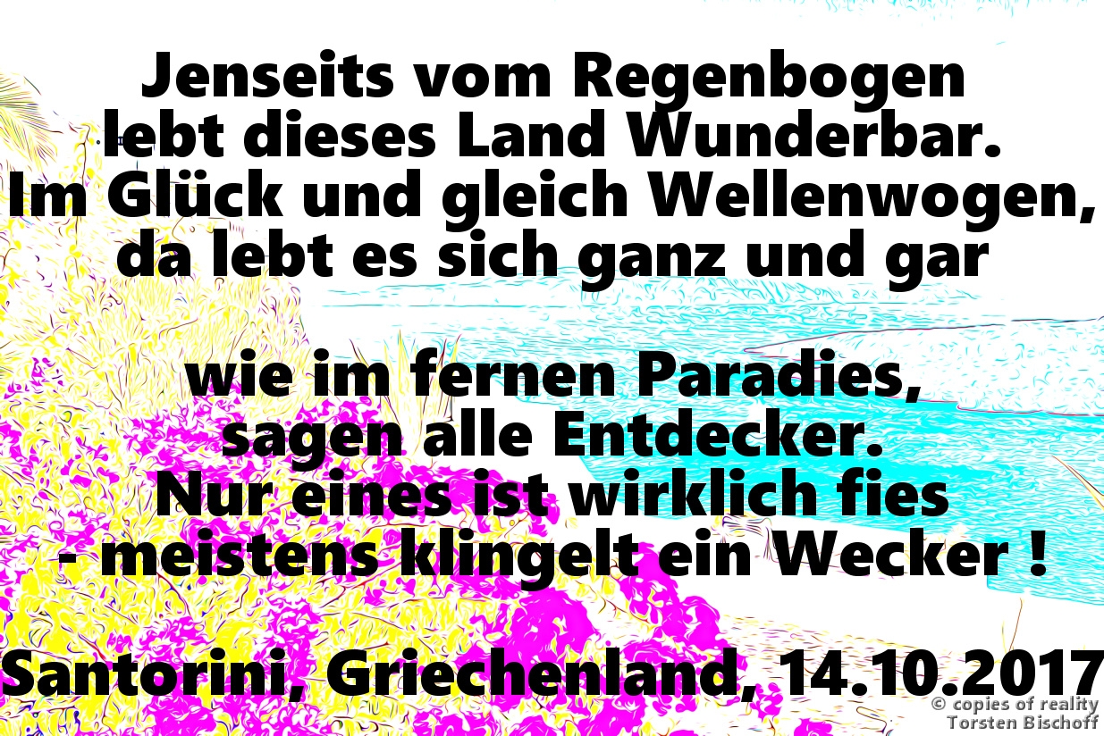Bildgedicht: Ein Paradies