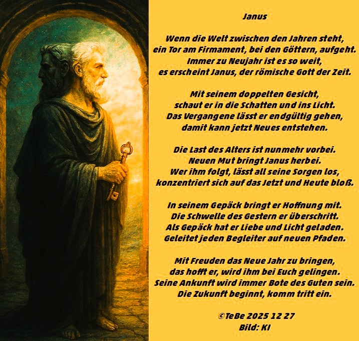 Bildgedicht: Janus