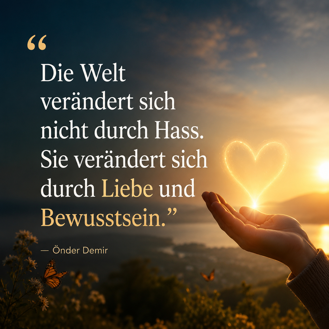 Bildgedicht: HASS UND LIEBE 