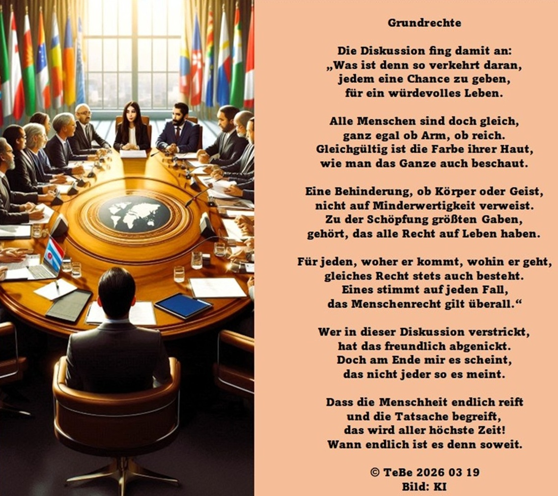 Bildgedicht: Grundrechte