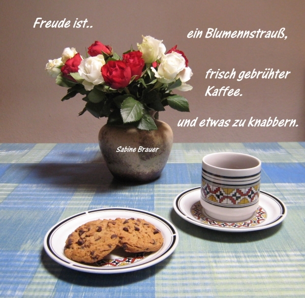 Bildgedicht: Kaffeepause