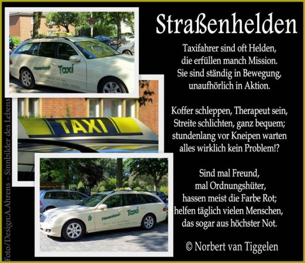 Bildgedicht: Straßenhelden