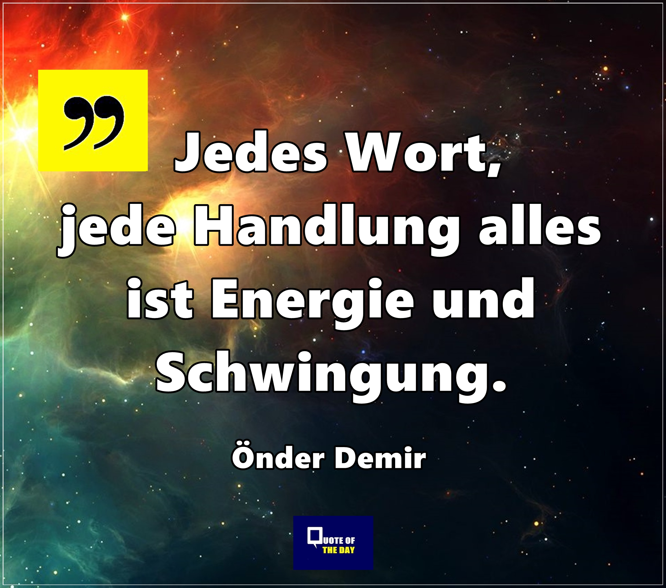 Bildgedicht:  Jedes Wort