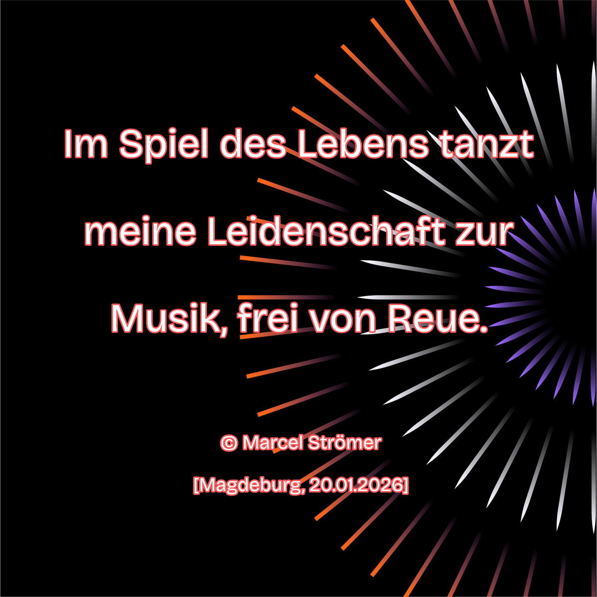 Bildgedicht: Spiel des Lebens