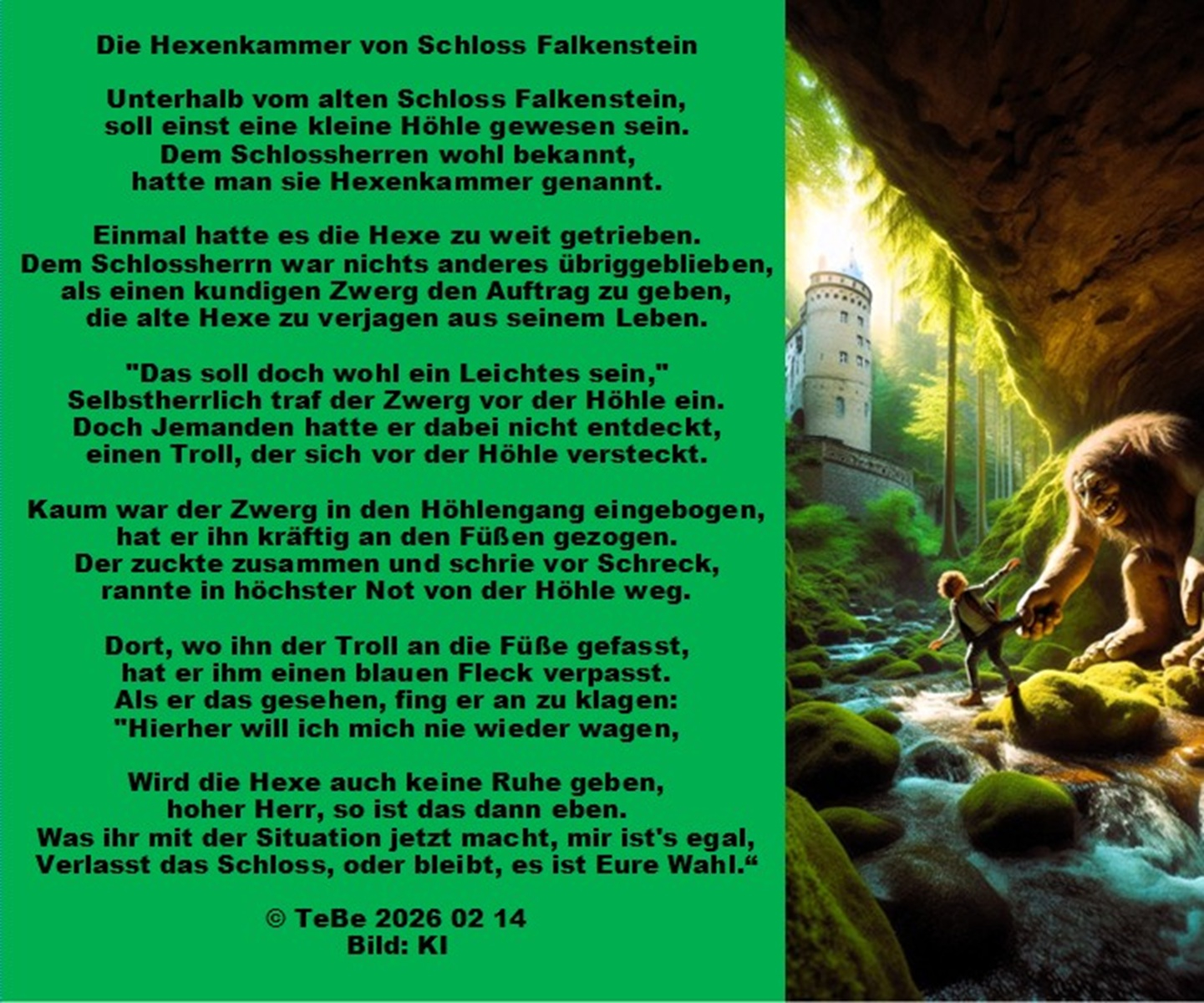 Bildgedicht: Die Hexenkammer