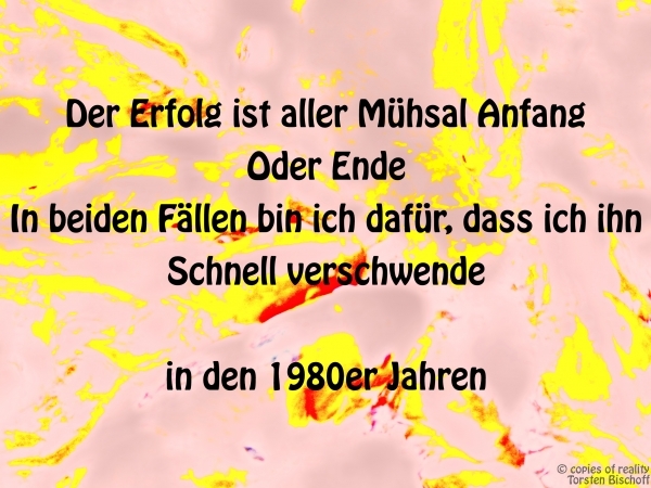 Bildgedicht: "Erfolg"