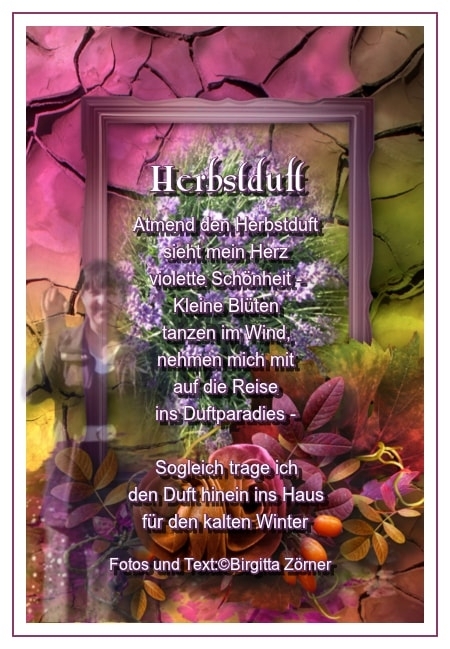 Bildgedicht: Herbstduft