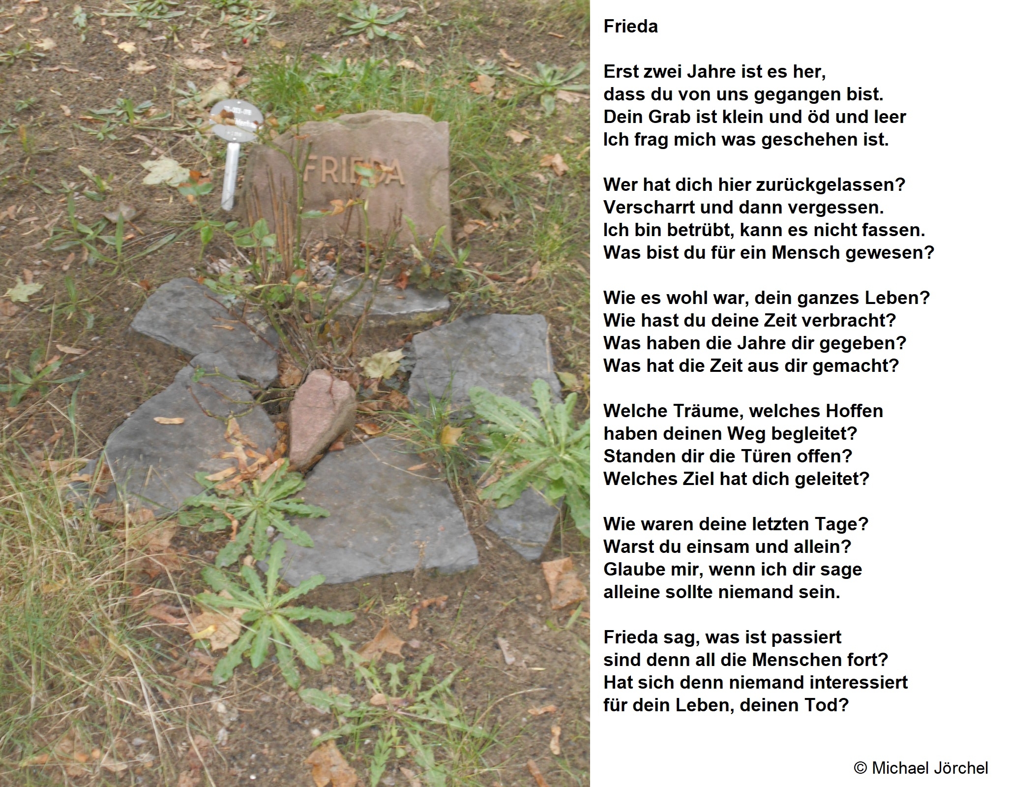 Bildgedicht: Frieda