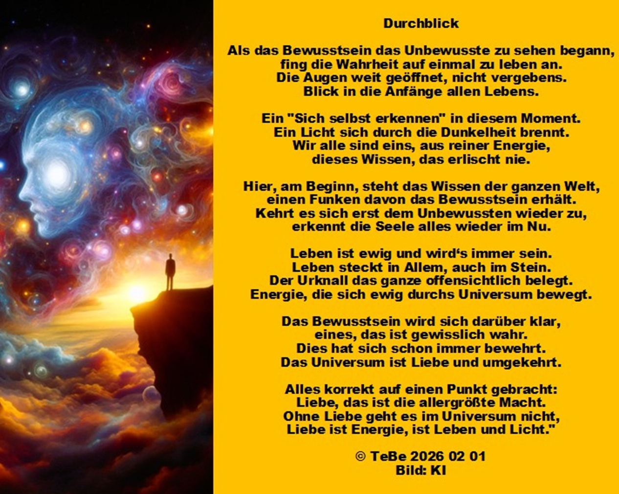 Bildgedicht: Durchblick