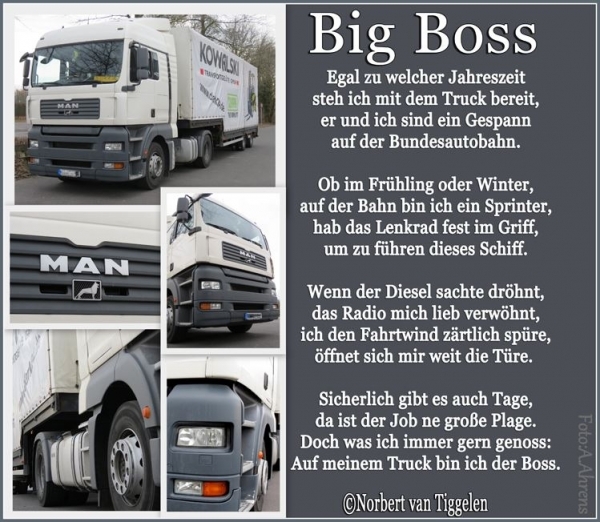 Bildgedicht: Big Boss