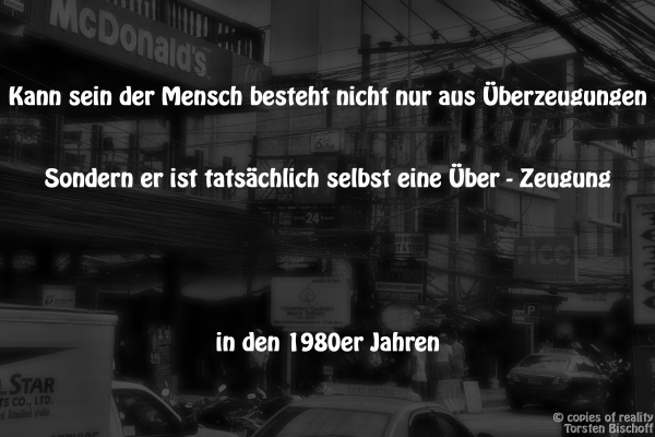 Bildgedicht: "Über-Zeugung"