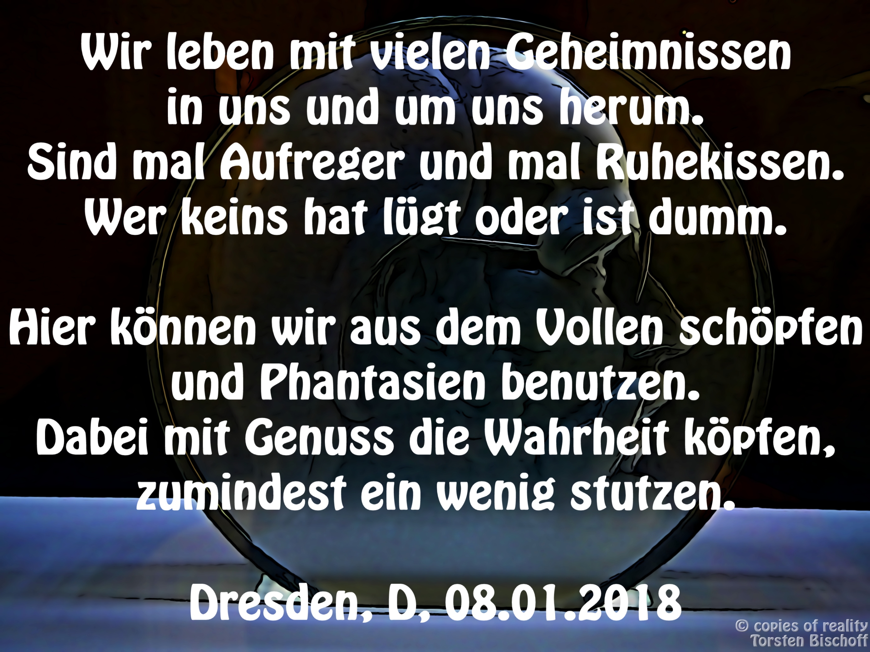 Bildgedicht: Geheimnisse