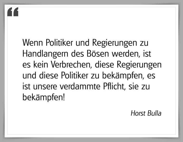 Bildgedicht: "Wenn Politiker und Regierungen"