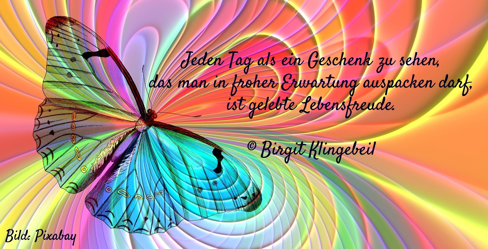 Bildgedicht: Lebensfreude