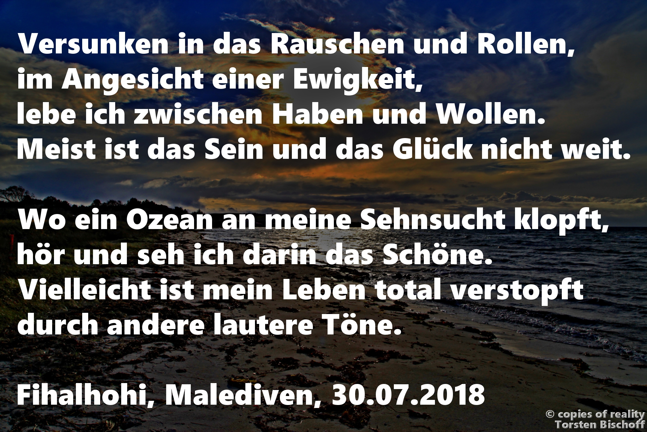 Bildgedicht: Laute Töne