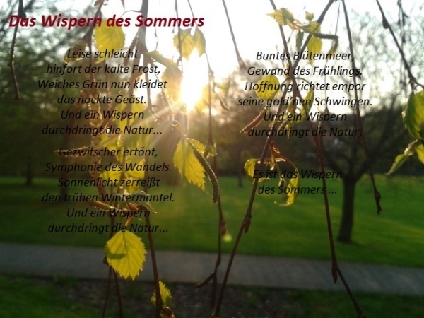 Bildgedicht: Das Wispern des Sommers