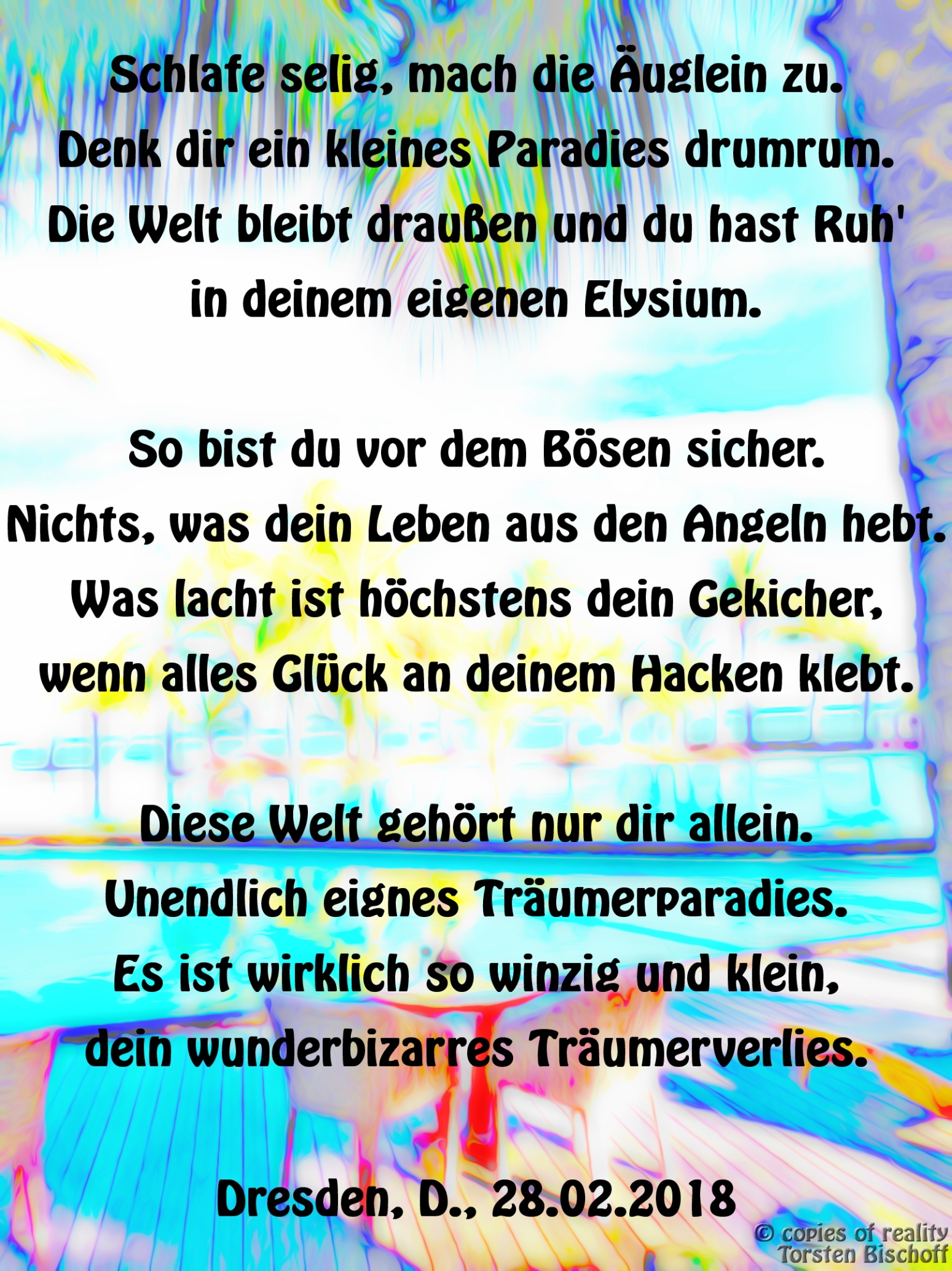 Bildgedicht: Elysium