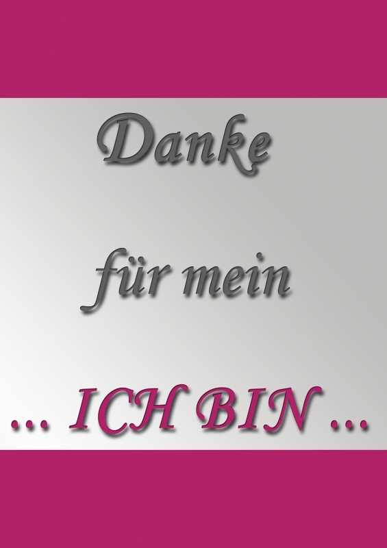 Bildgedicht: Danke...