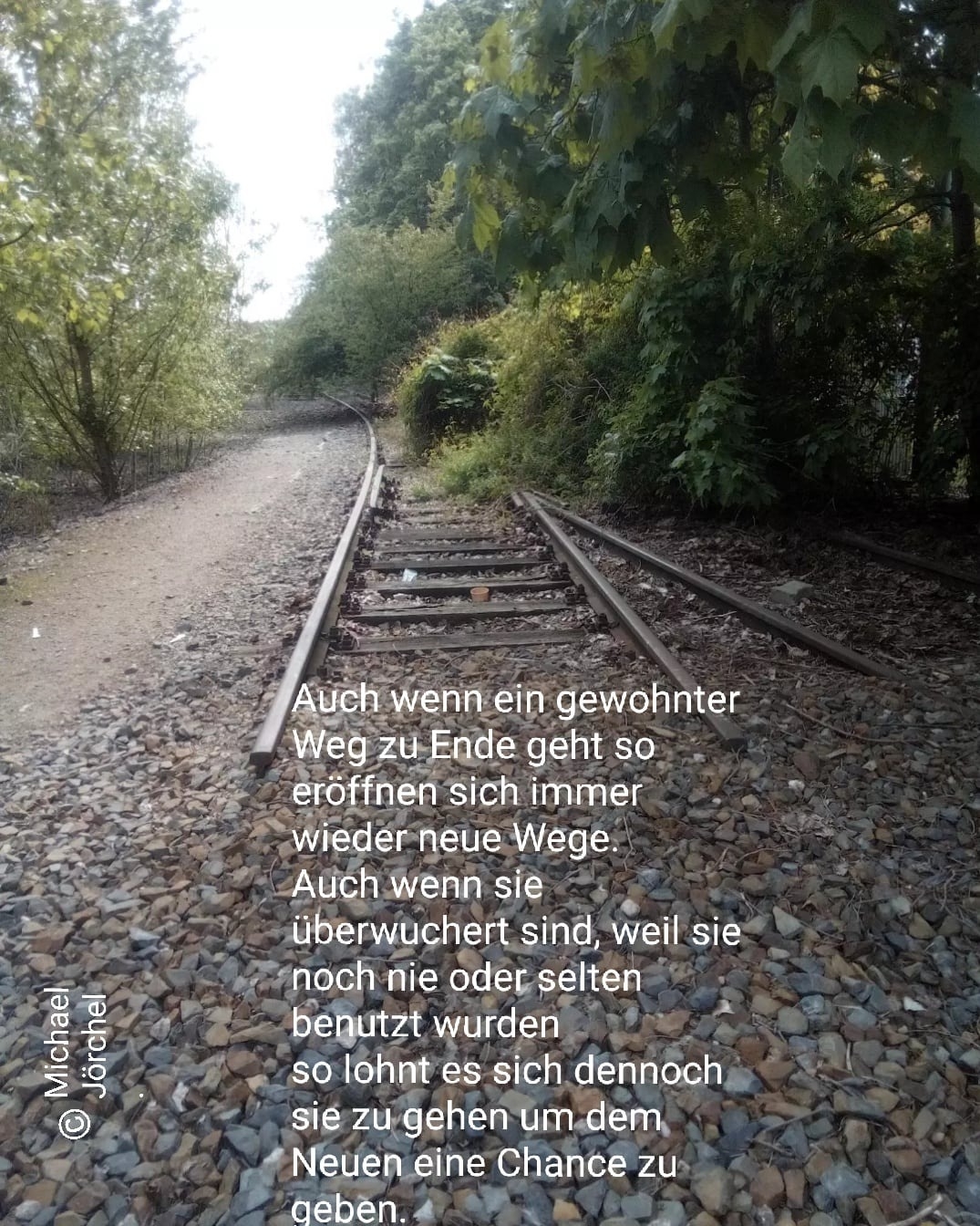 Bildgedicht: Wege