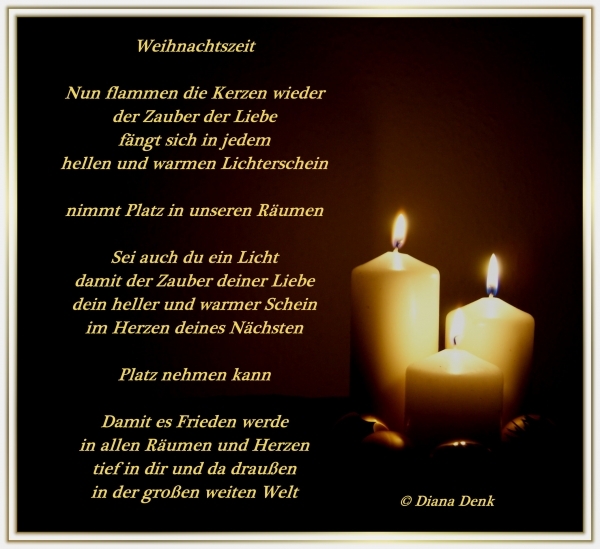 Bildgedicht: Weihnachtszeit