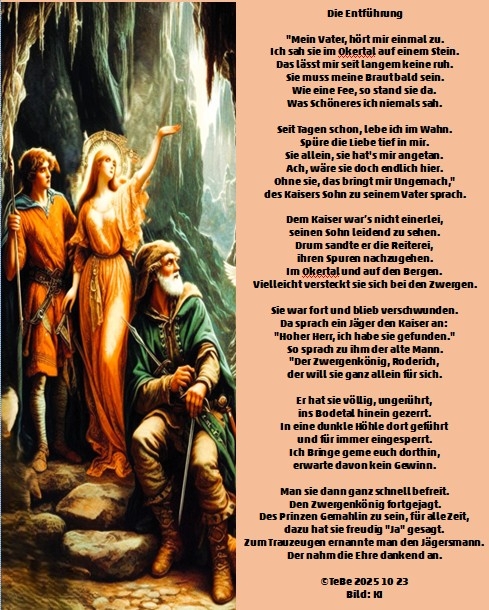 Bildgedicht: Die Entführung