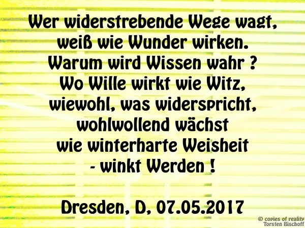 Bildgedicht: WWW - mal anders