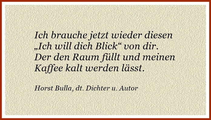 Bildgedicht: Ich brauche jetzt wieder