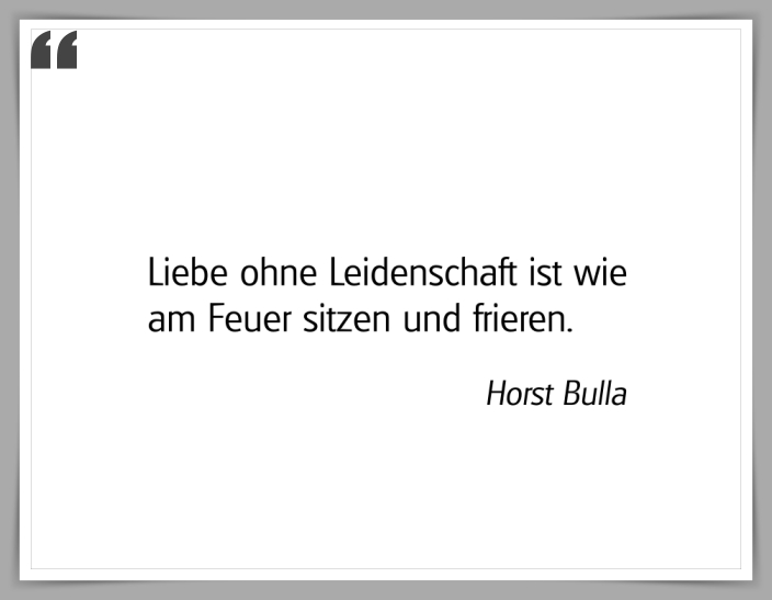 Bildgedicht: "Liebe ohne Leidenschaft"