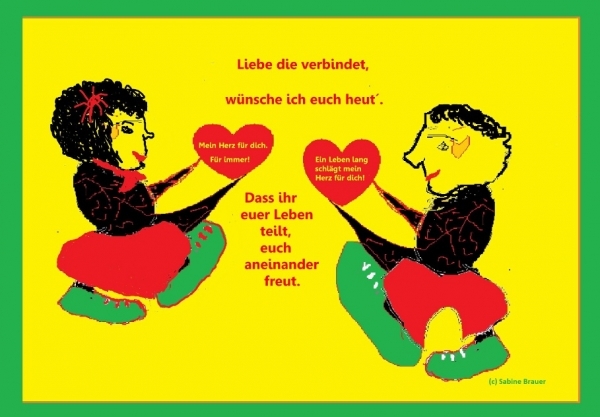 Bildgedicht: Liebe, die verbindet