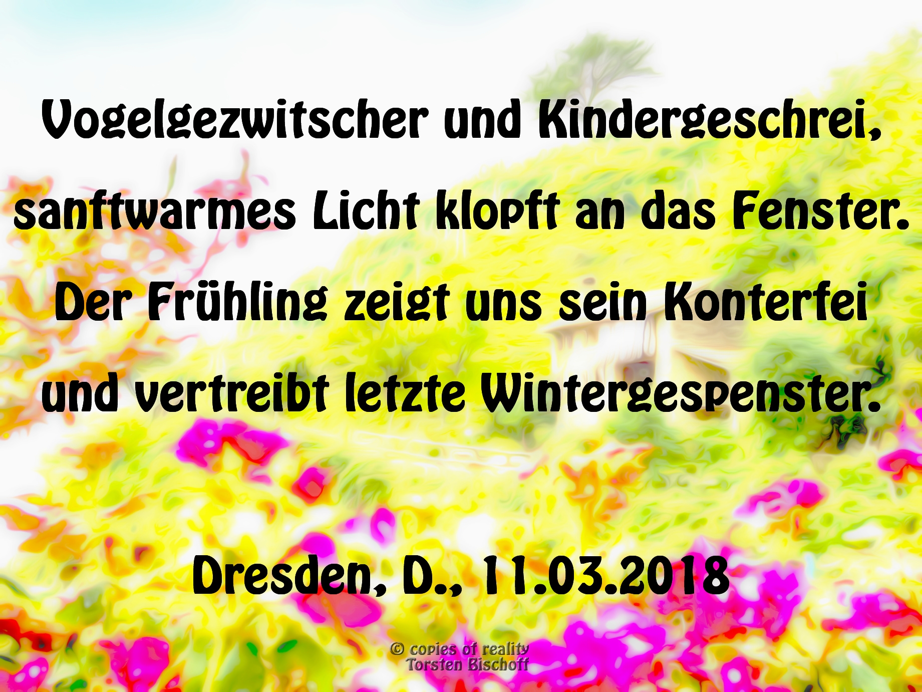 Bildgedicht: Wintergespenster