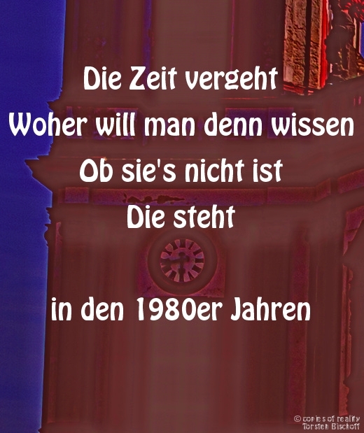 Bildgedicht: "Zeit"