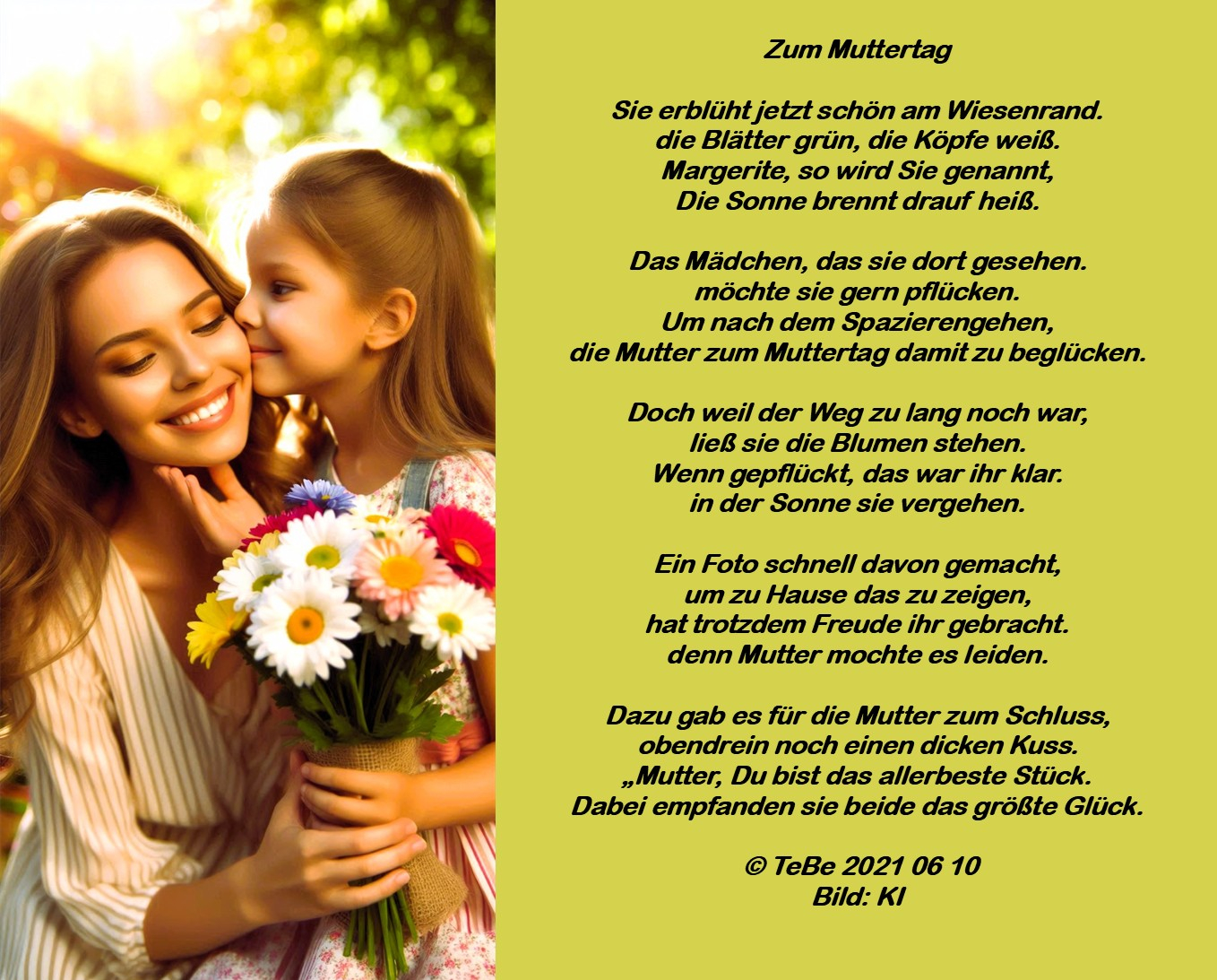 Bildgedicht: Zum Muttertag