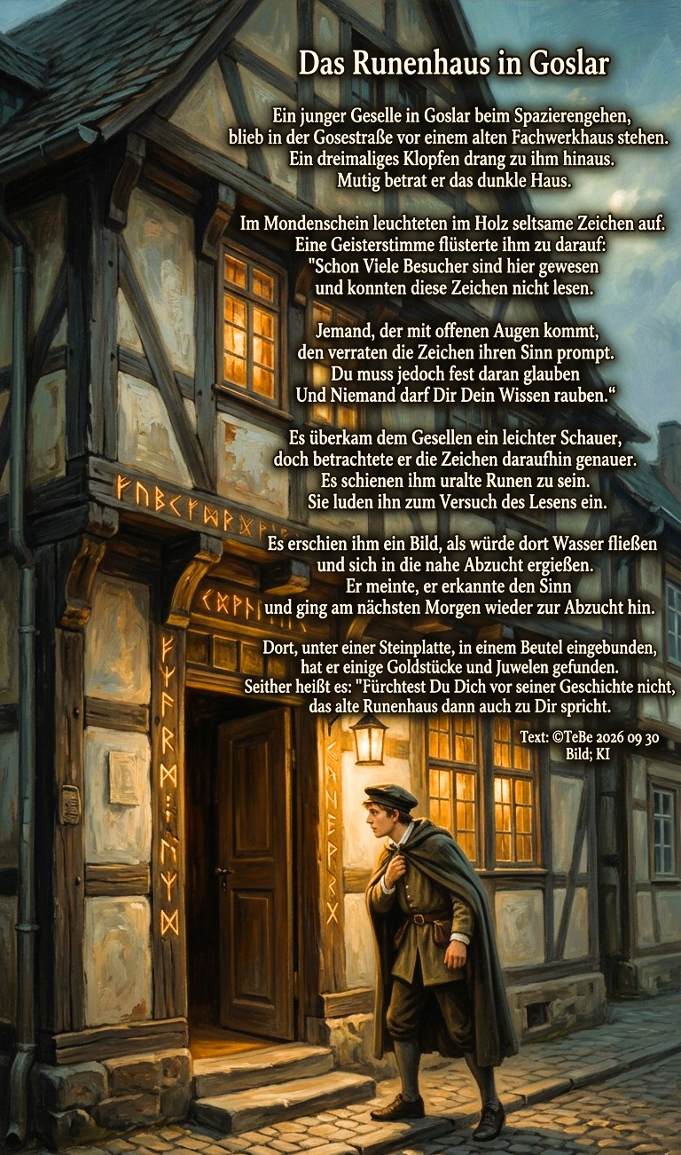 Bildgedicht: Das Runenhaus